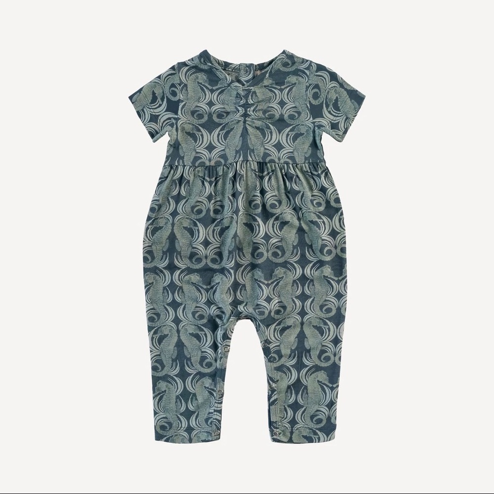 Kate Quinn - Short Sleeved Rouched Jumpsuit